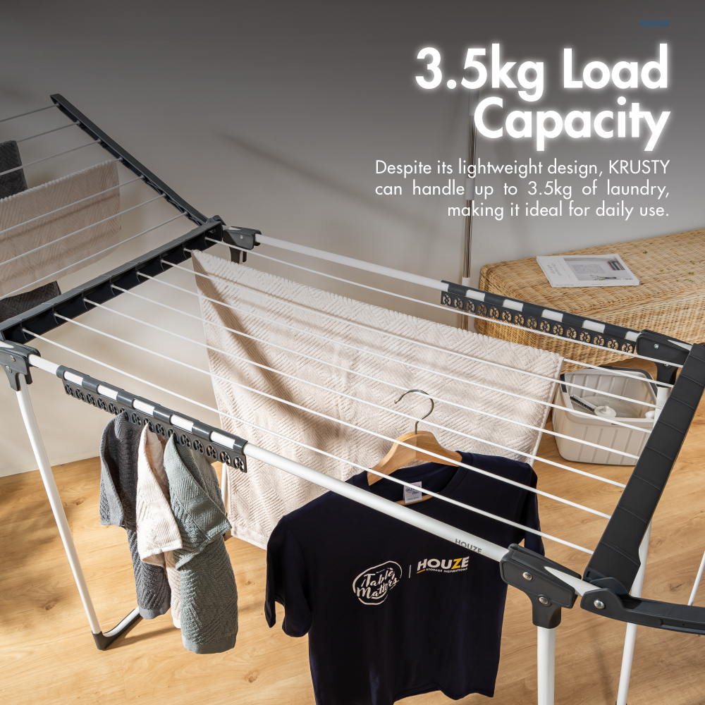 Krusty 3 Fold Drying Rack (1.6 Metre)