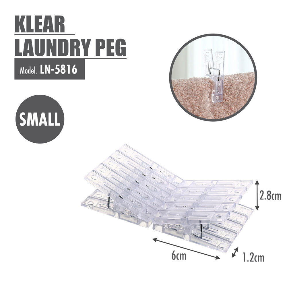 KLEAR Laundry Pegs (Small)