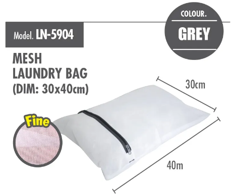 Mesh Laundry Bag (Dim: 30x40cm) Fine