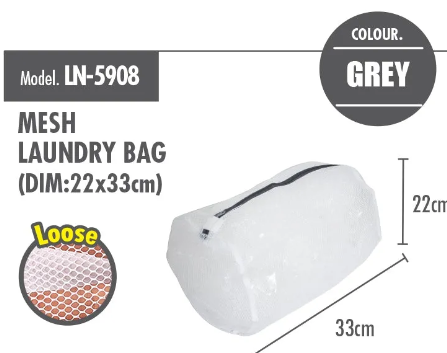 Mesh Laundry Bag (Dim: 22x33cm) Loose