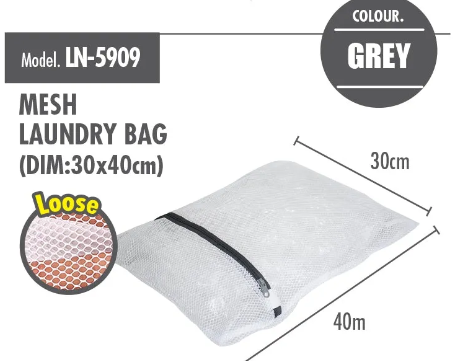 Mesh Laundry Bag (Dim: 30x40cm) Loose