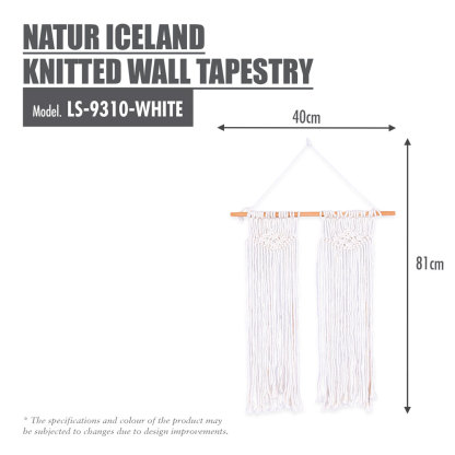 Natur Iceland Knitted Wall Tapestry - Decoration | Party | Kids | Adults | Minimalist | Home | Room