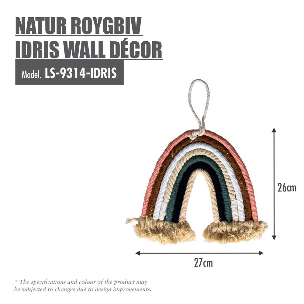 Natur ROYGBIV Idris Wall Décor