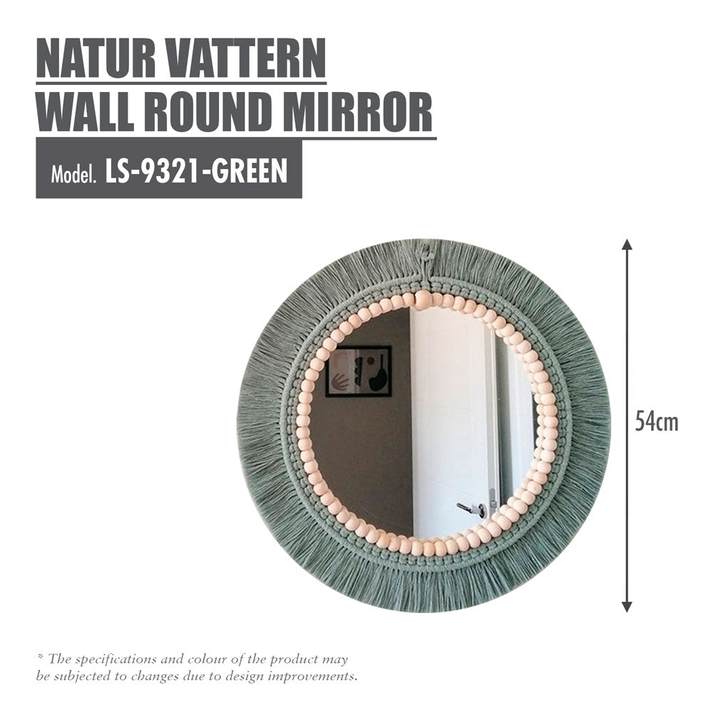 Natur Vattern Wall Round Mirror