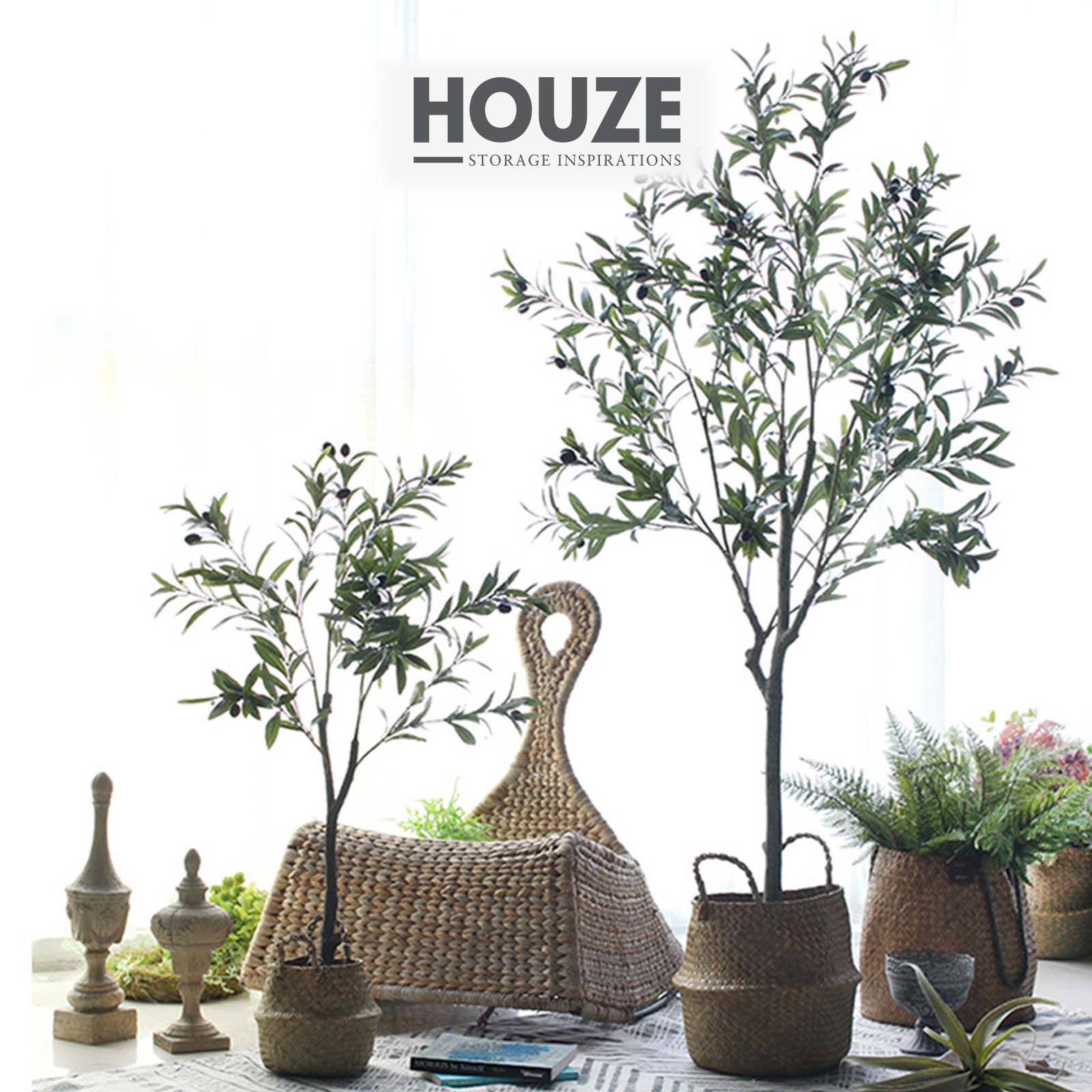 HOUZE - Potted FAUX Olive Tree - 3 sizes - 150cm|180cm|210cm