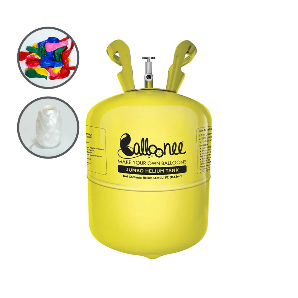 HOUZE Helium Kit and Portable Hand Pump