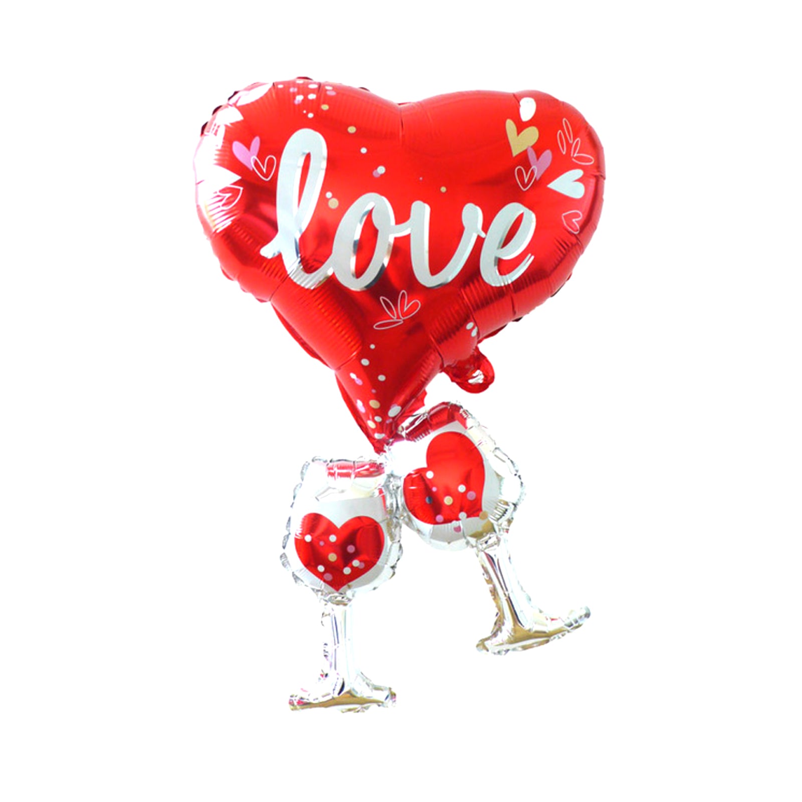 Cheers For Love Foil Balloon