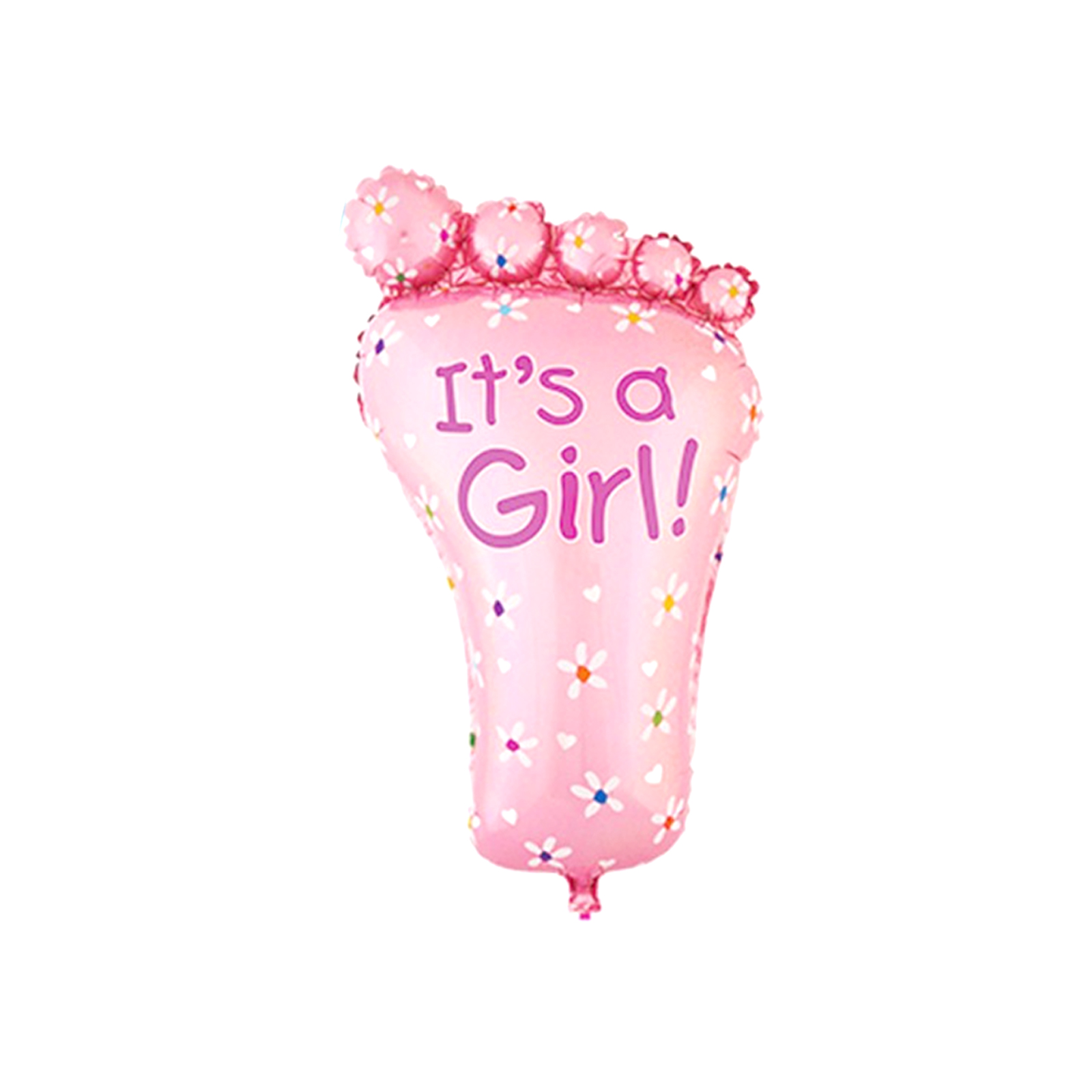 Girl Foot Foil Balloon