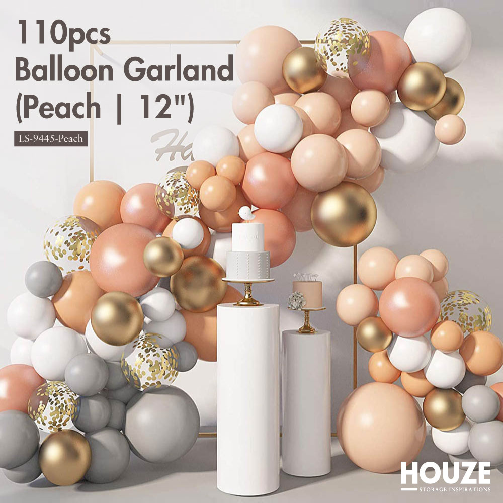 110pcs Balloon Garland (Peach | 12")