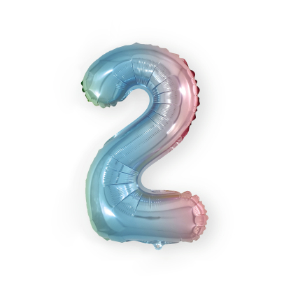 Make a Statement with the Vibrant 16" Number Balloon - #5 Lollipop