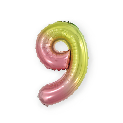 16" (inch) Number Balloon (0-9) - Lollipop