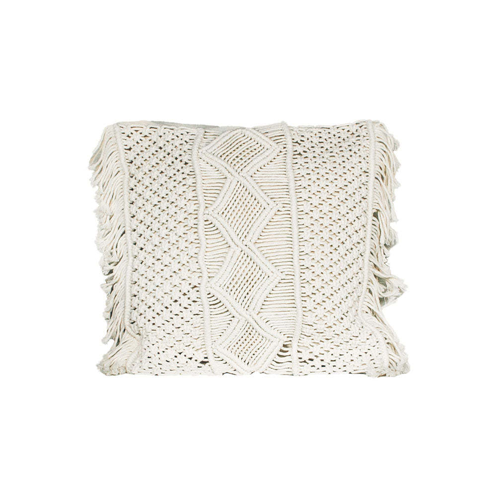 Natur Elver Knitted Pillow Cover