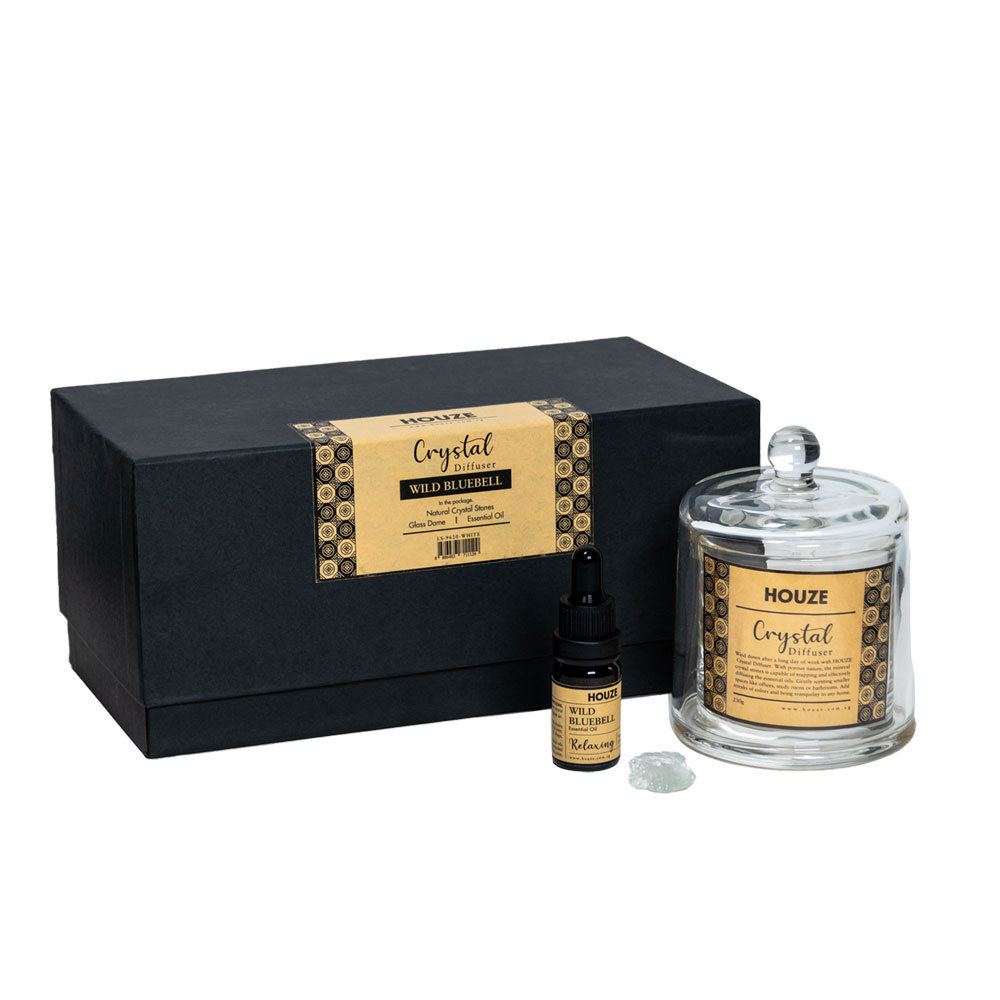 Enhance Your Home with HOUZE Crystal Diffuser's Aromatherapy 3 Colors