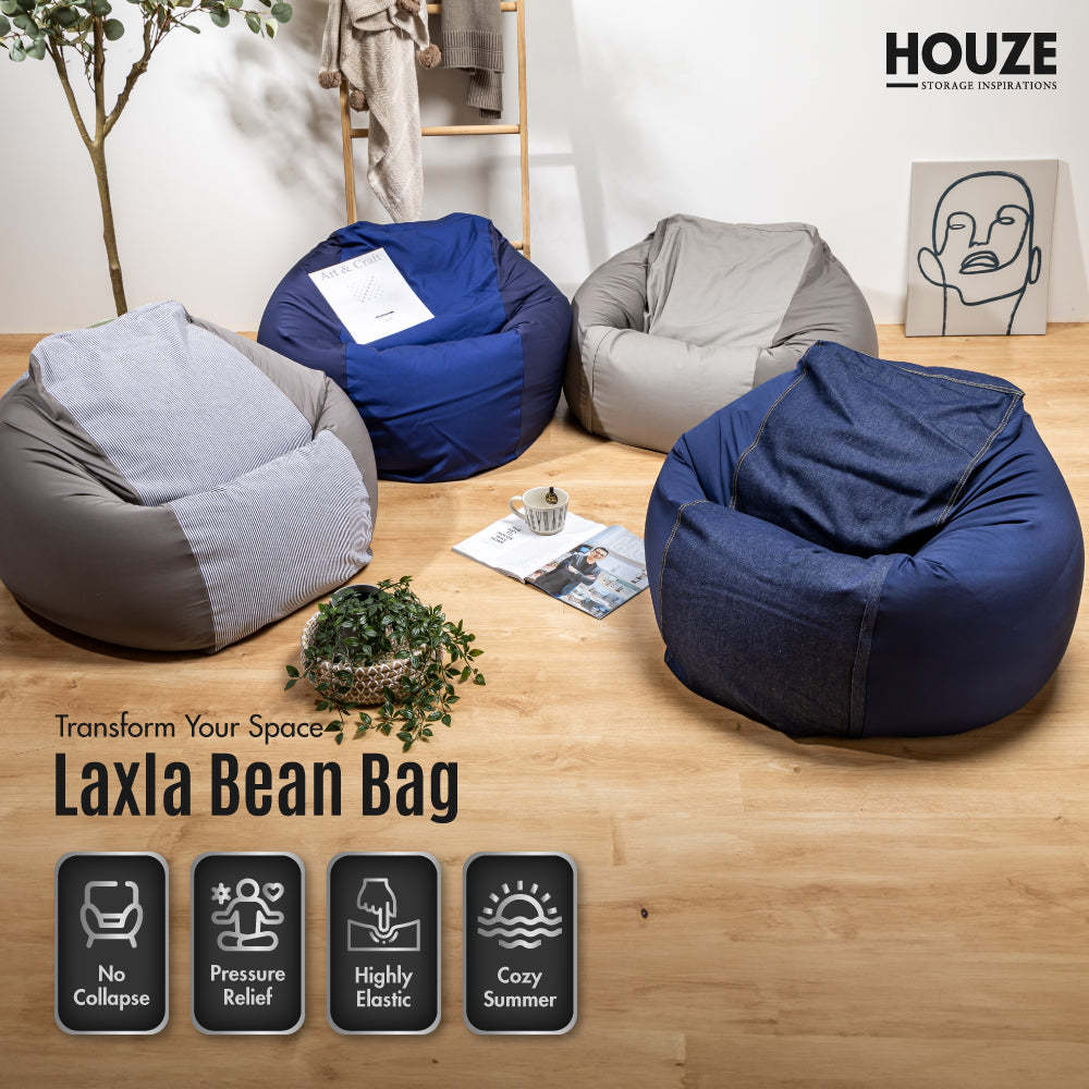 HOUZE - Laxla Bean Bag - 4 Colors