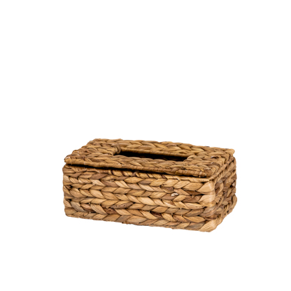 ecoHOUZE Water Hyacinth Storage Basket, Tissue Box