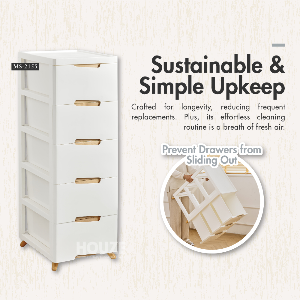 LIFE 3/4/5 Tier Knock Down Cabinet
