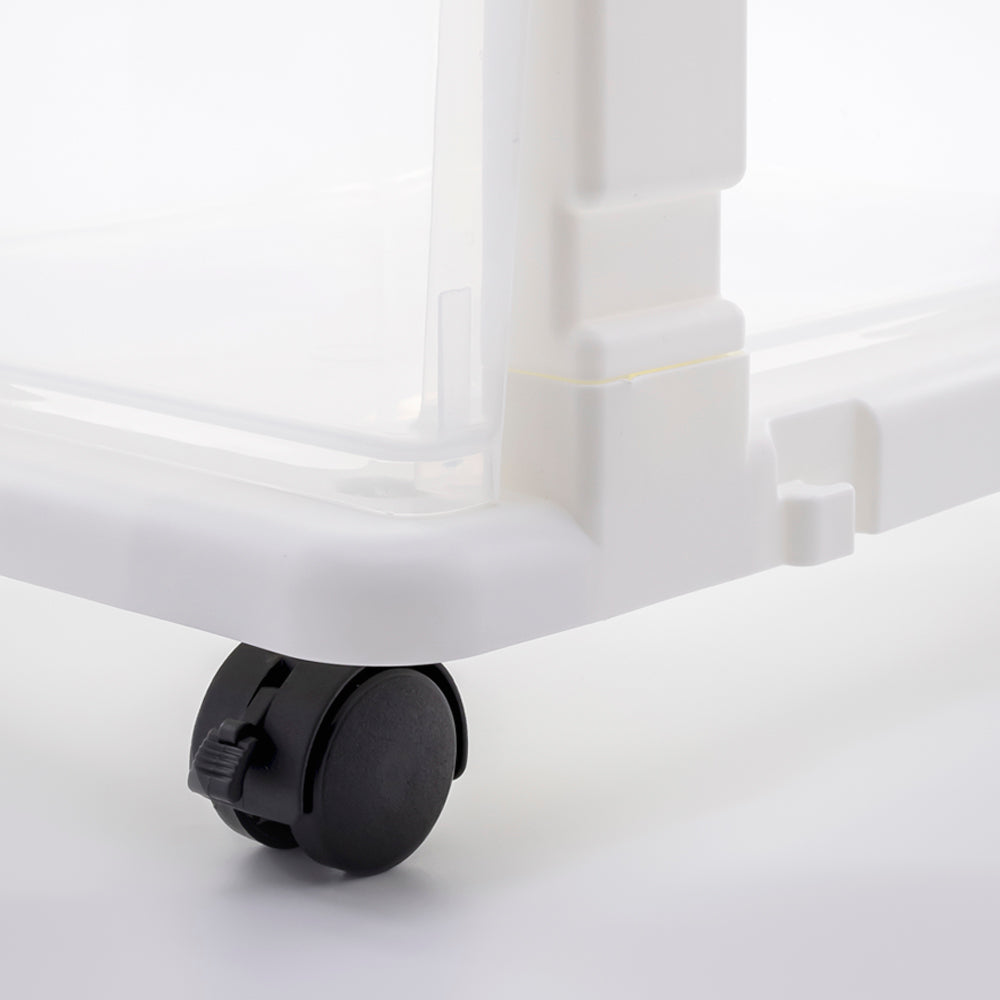 3 & 5 Tier 55L & 90L Knock Down Cabinet (Clear)
