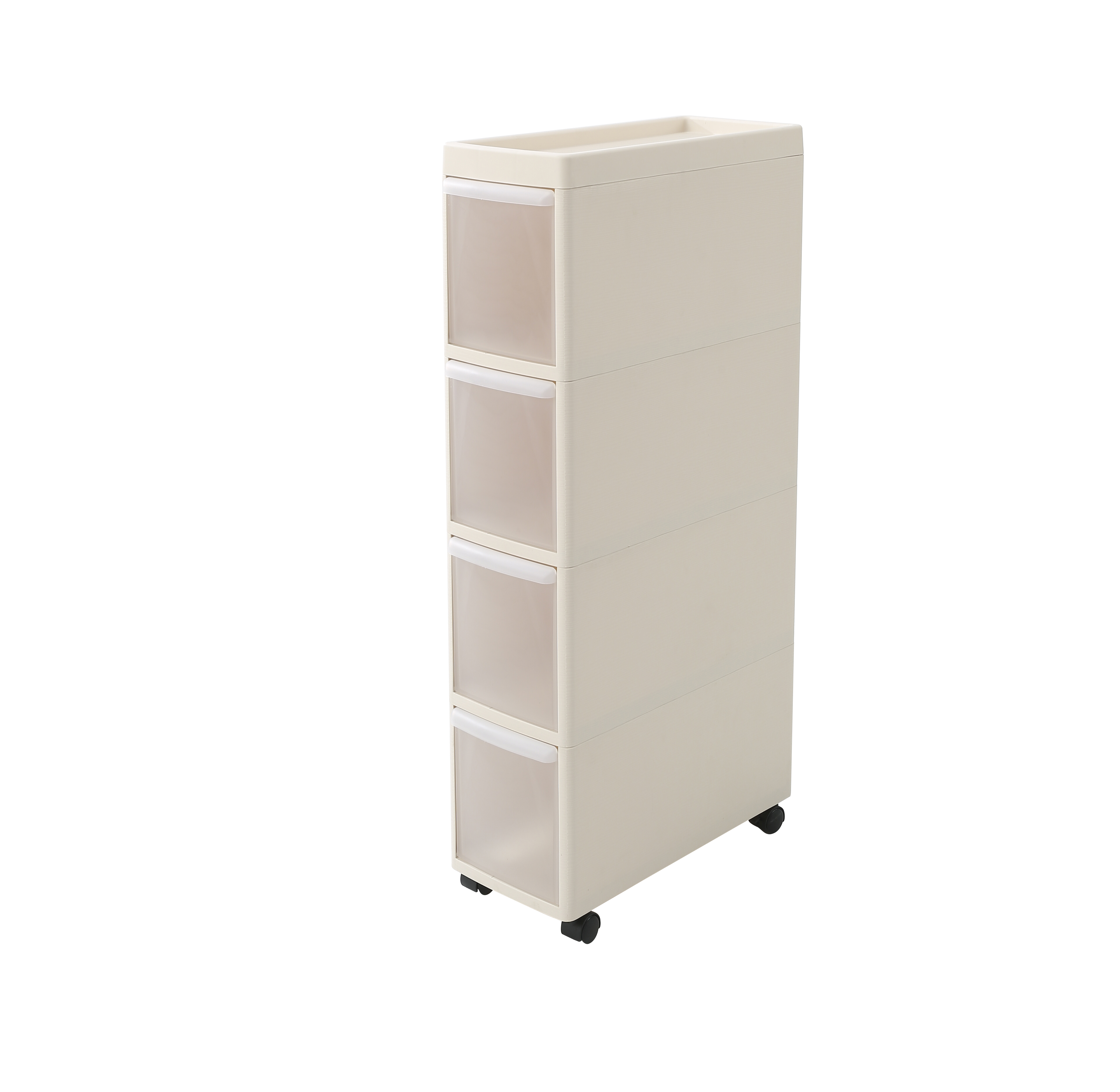 3|4 Tier Slim Storage Cabinet - Space Saving| Kitchen | Bathroom | Living Room | Organizer | Drawer