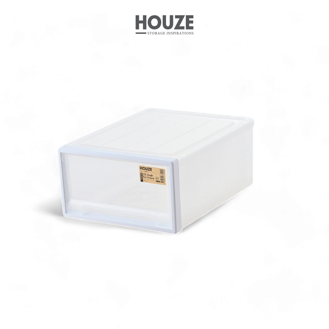 HOUZE - MATTE 5.5|13|25|35|48L Single Tier Drawer