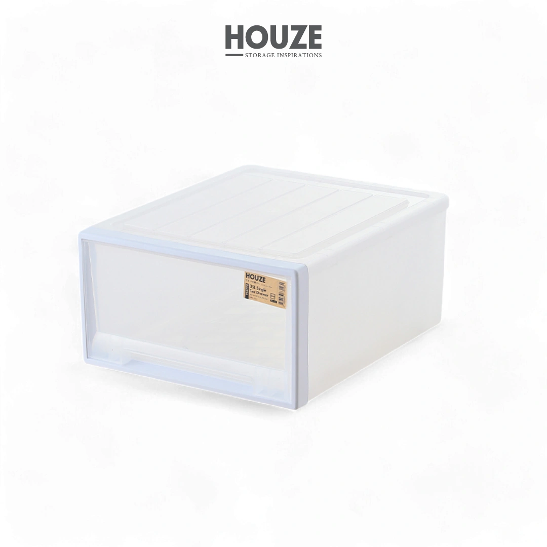HOUZE - MATTE 5.5|13|25|35|48L Single Tier Drawer
