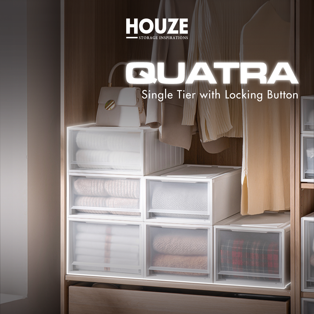 HOUZE - QUATRA Single Tier with Locking Button