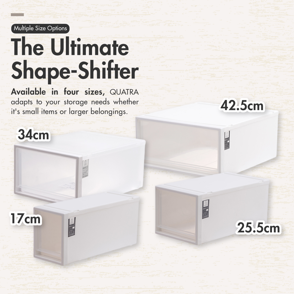 HOUZE - QUATRA Single Tier with Locking Button