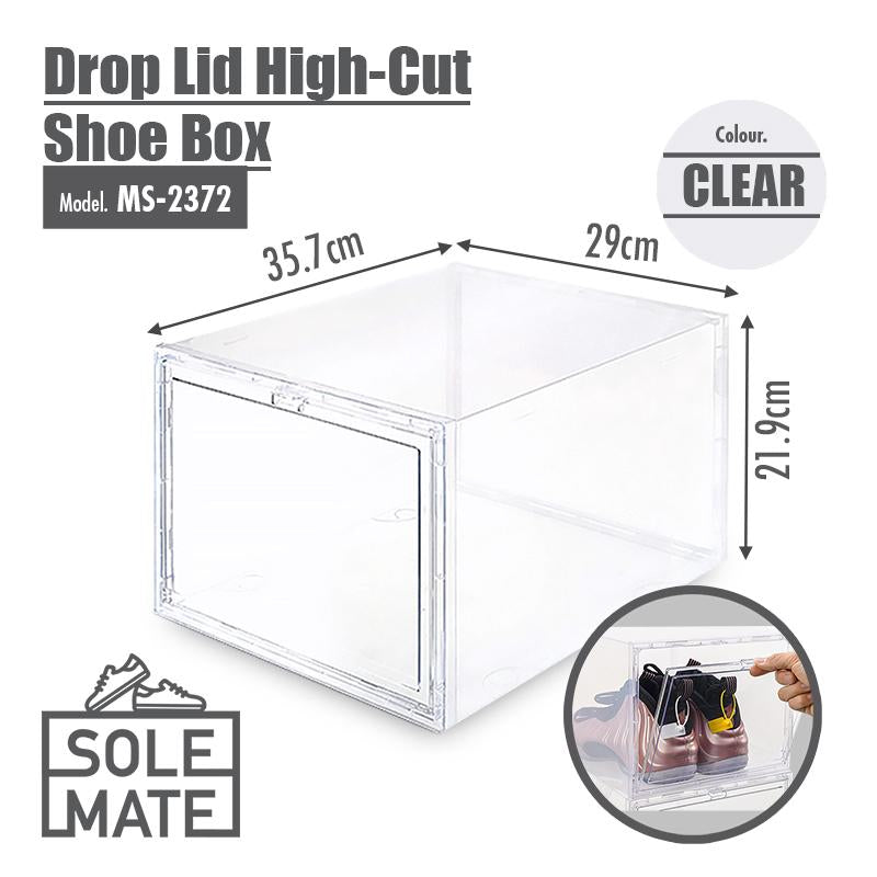 SoleMate - Drop Lid High-Cut Shoe Box - HOUZE - The Homeware Superstore