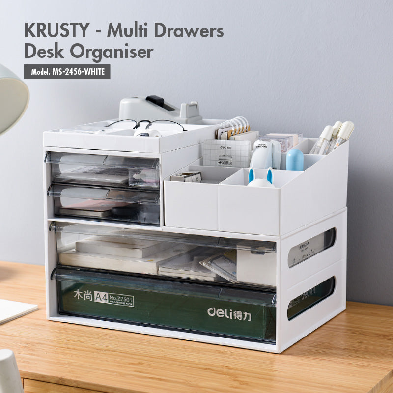 KRUSTY - Multi Drawers Desk Organiser