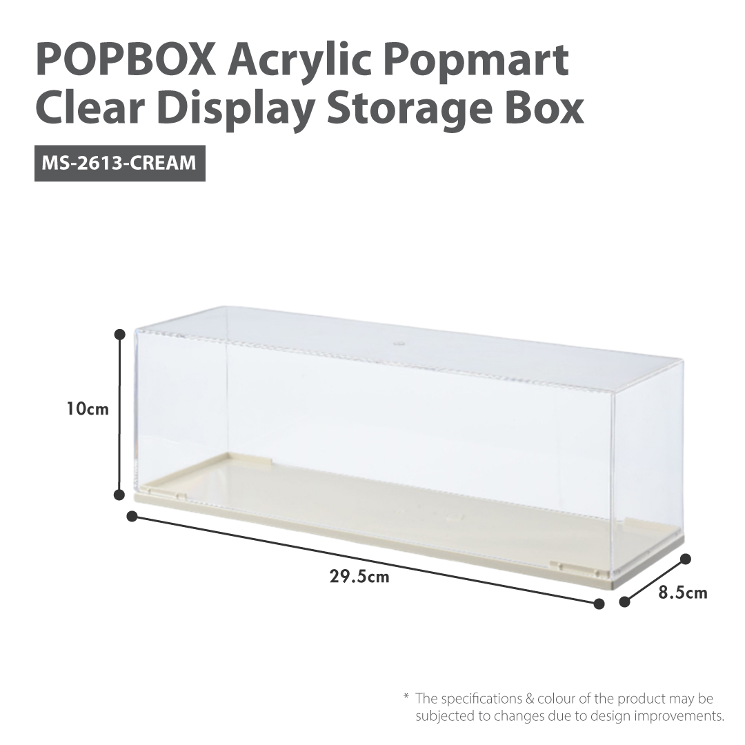 HOUZE - POPBOX Acrylic Popmart Clear Display Storage Box