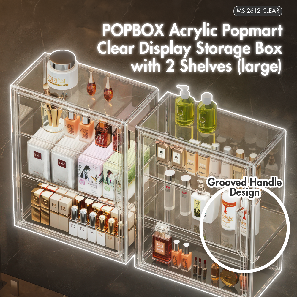 HOUZE - POPBOX Acrylic Popmart Clear Display Storage Box