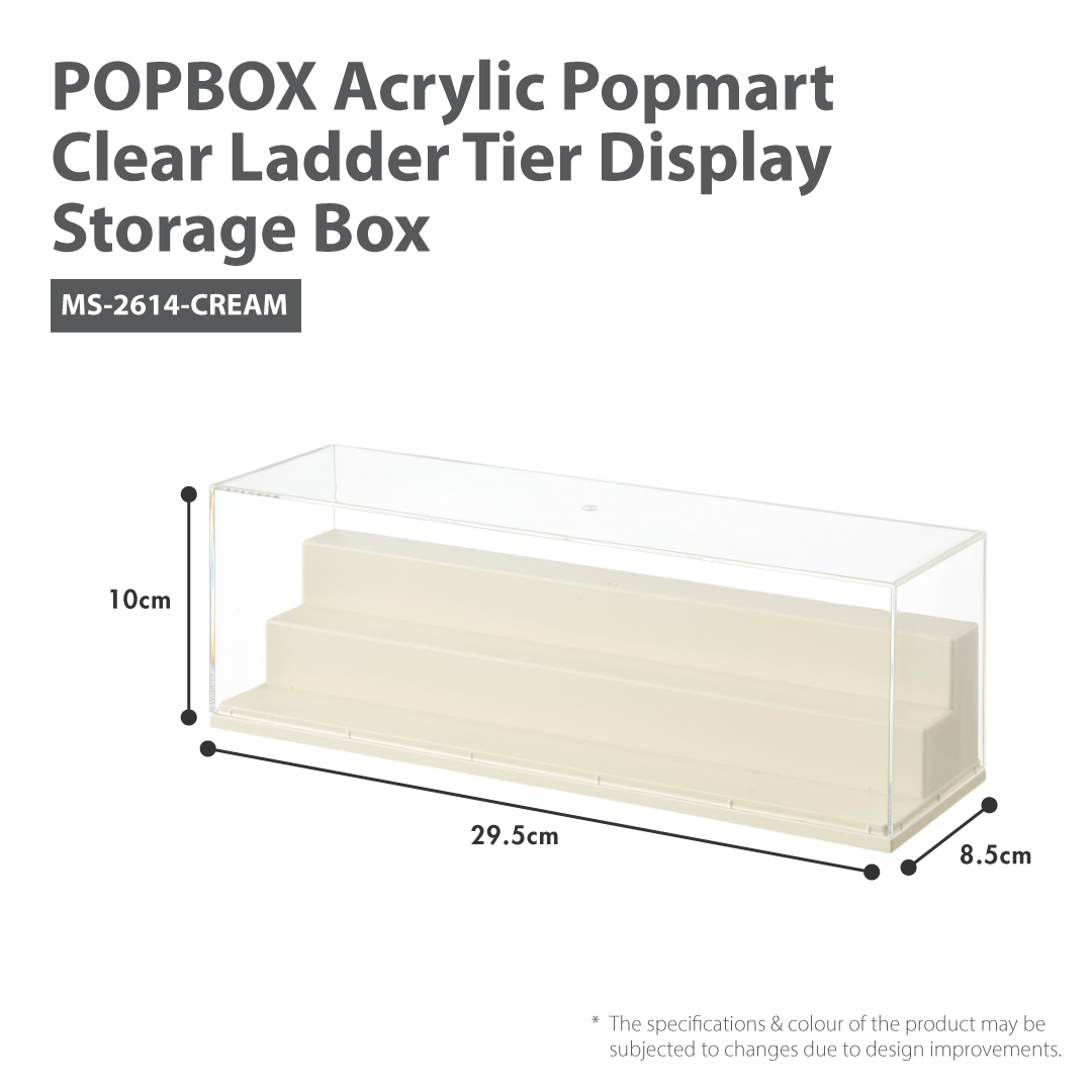 HOUZE - POPBOX Acrylic Popmart Clear Display Storage Box
