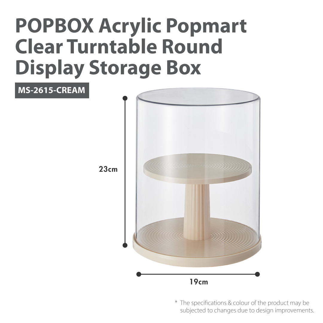 HOUZE - POPBOX Acrylic Popmart Clear Display Storage Box