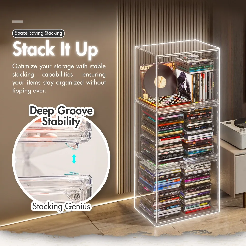 MOLLYBAG - Stackable Acrylic Bag Display & Storage Collection
