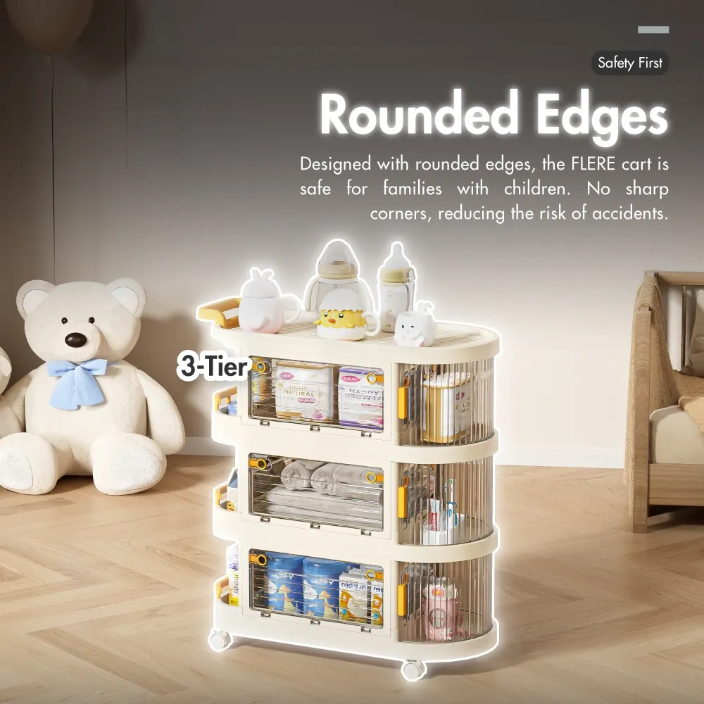 Flere - 2|3|4 -Tier Multi-functional Storage Cart