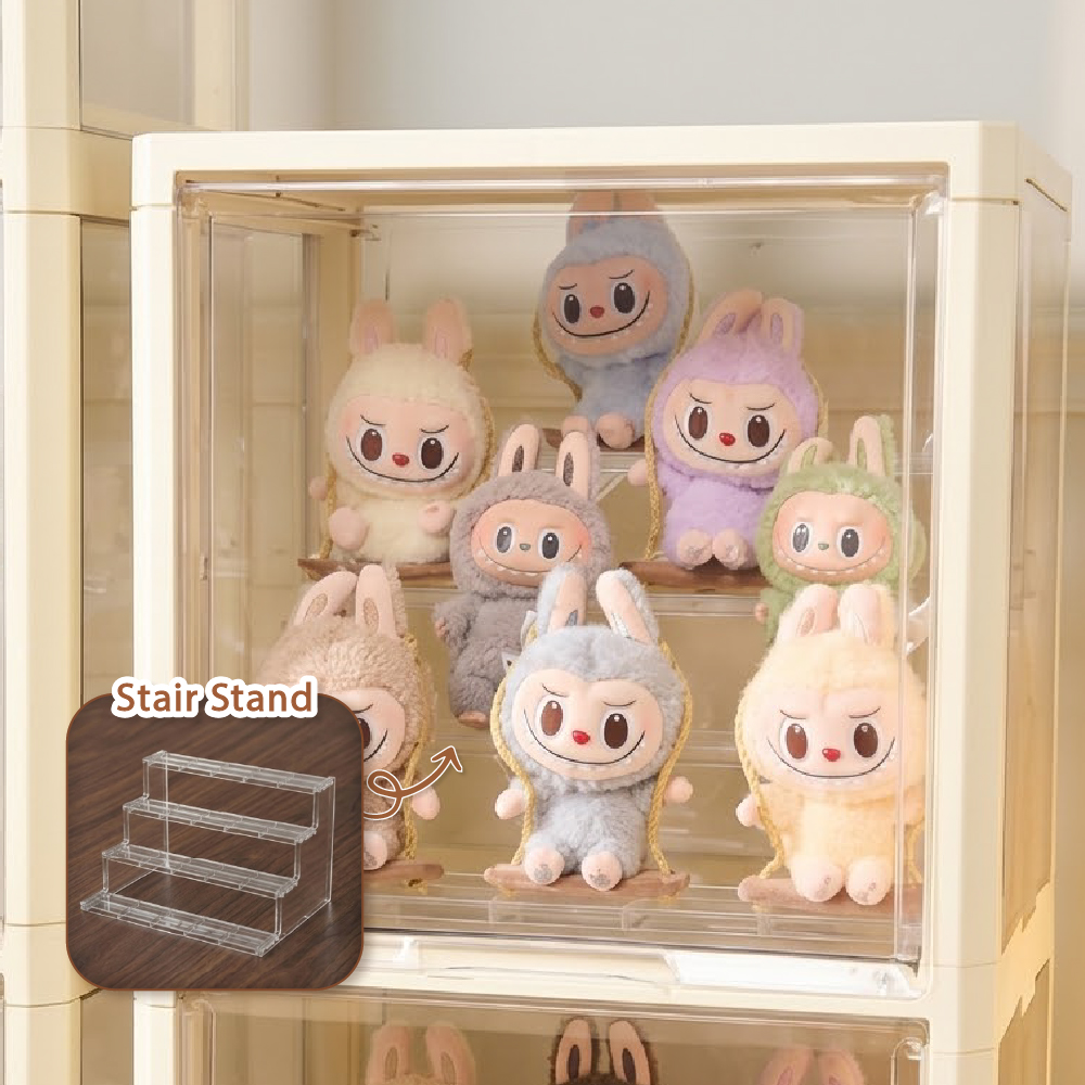 [Back in Stock] MegaPop Display Cabinet (White | Black) Available in 2 | 3 | 4 Tier