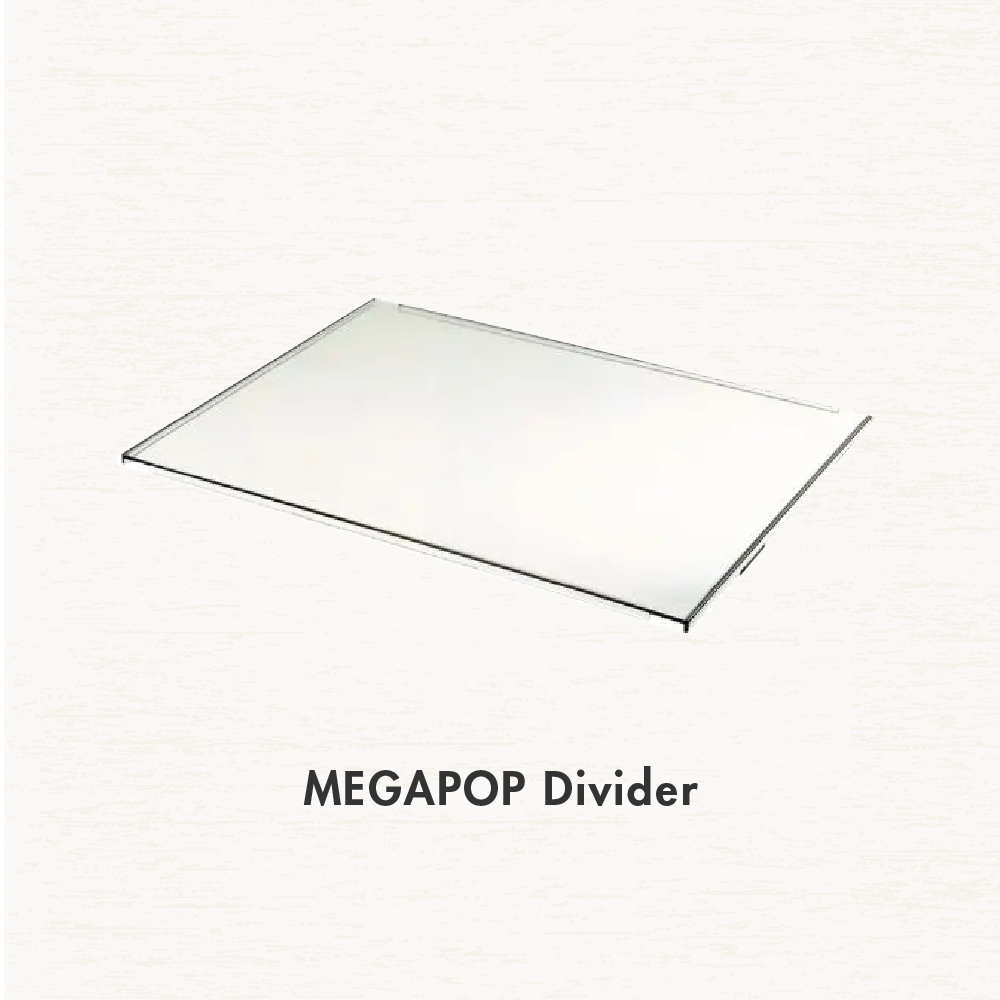 MegaPop Display Cabinet (White | Black) Available in 2 | 3 | 4 Tier
