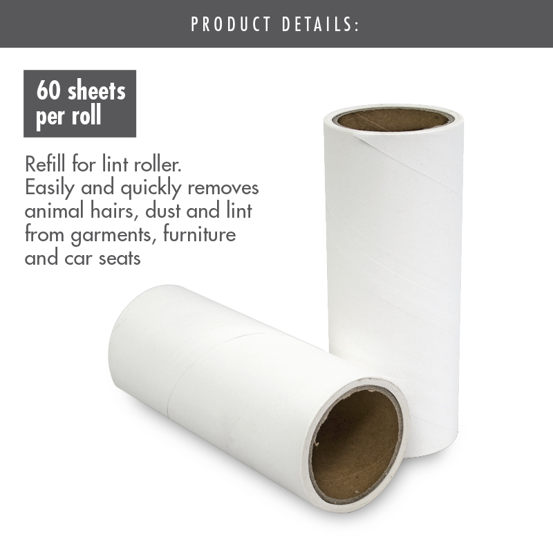 Lint Roller Refill (2 rolls)