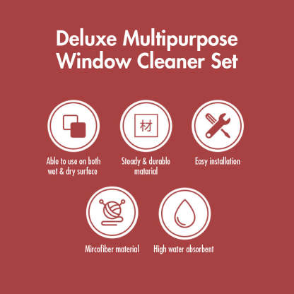 LIAO - Deluxe Window Cleaner Set