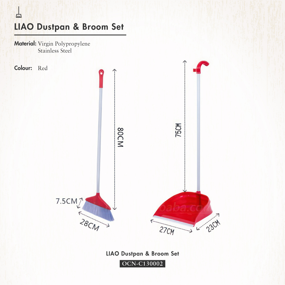 LIAO Dustpan & Broom Set