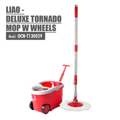 LIAO - Deluxe Tornado Mop With Wheels