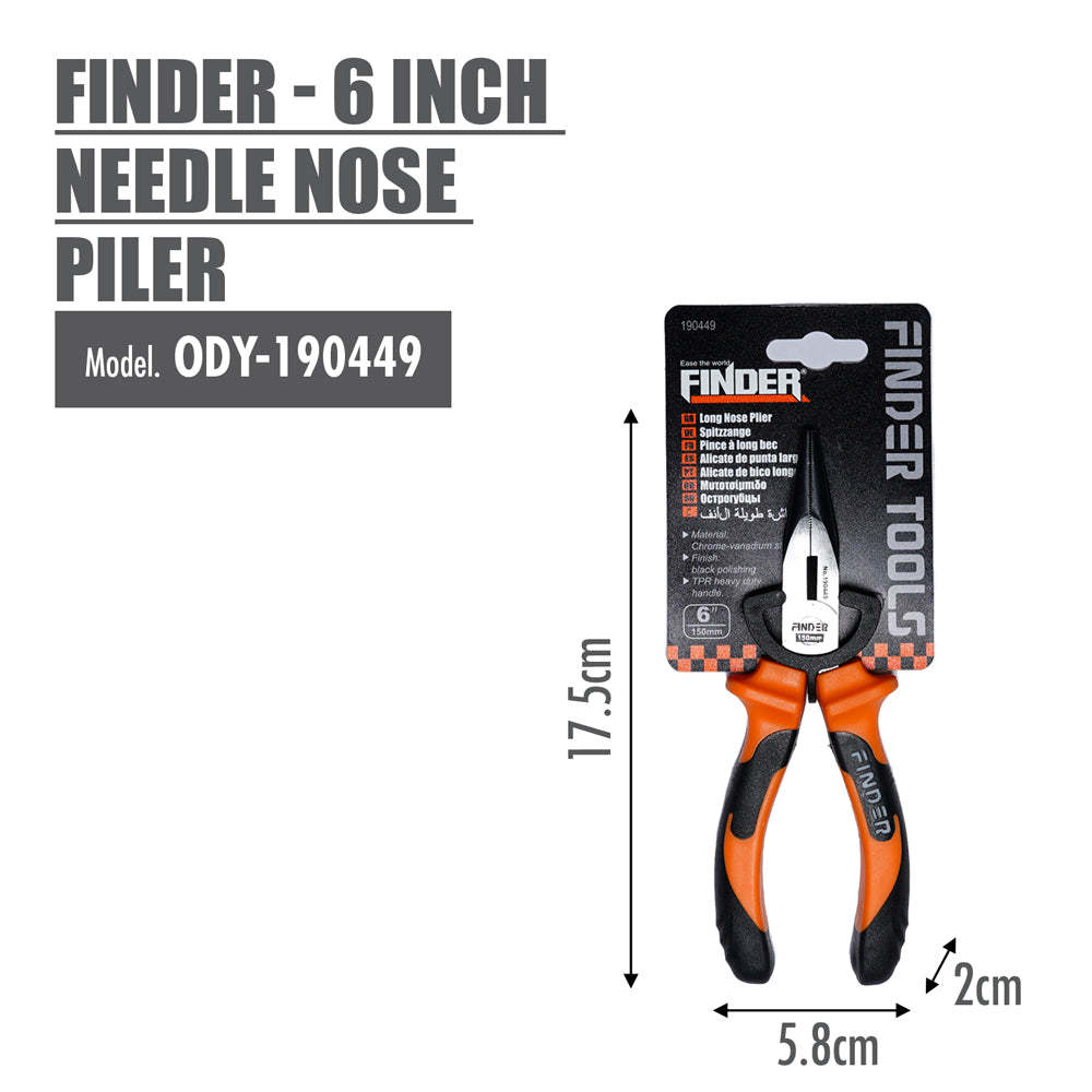 HOUZE - FINDER - 6 Inch Needle Nose Plier