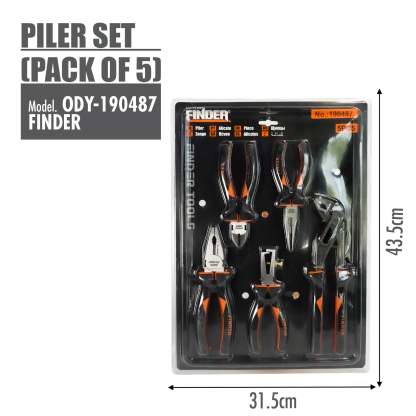FINDER - Plier Set (Pack of 5)