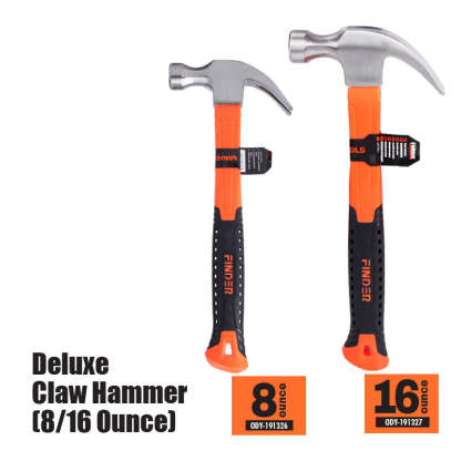 FINDER - Deluxe Claw Hammer (8 Ounce)