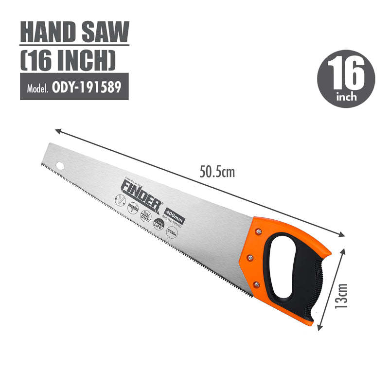 FINDER - Hand Saw (16 Inch)