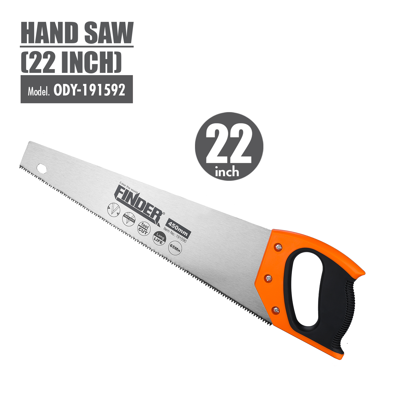 HOUZE - FINDER - Hand Saw (22 Inch)