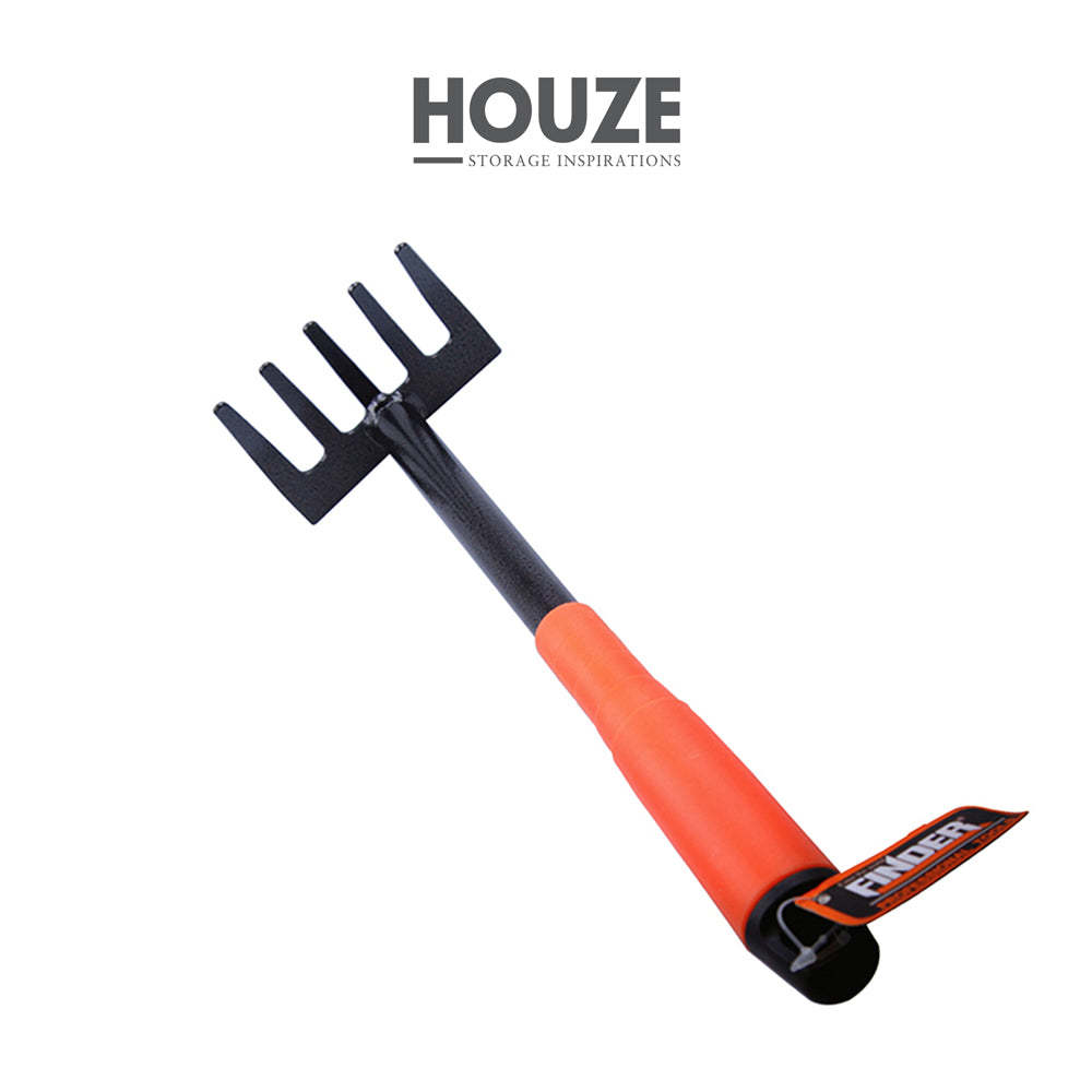 HOUZE - FINDER - Garden Tool - 5-Tine Rake