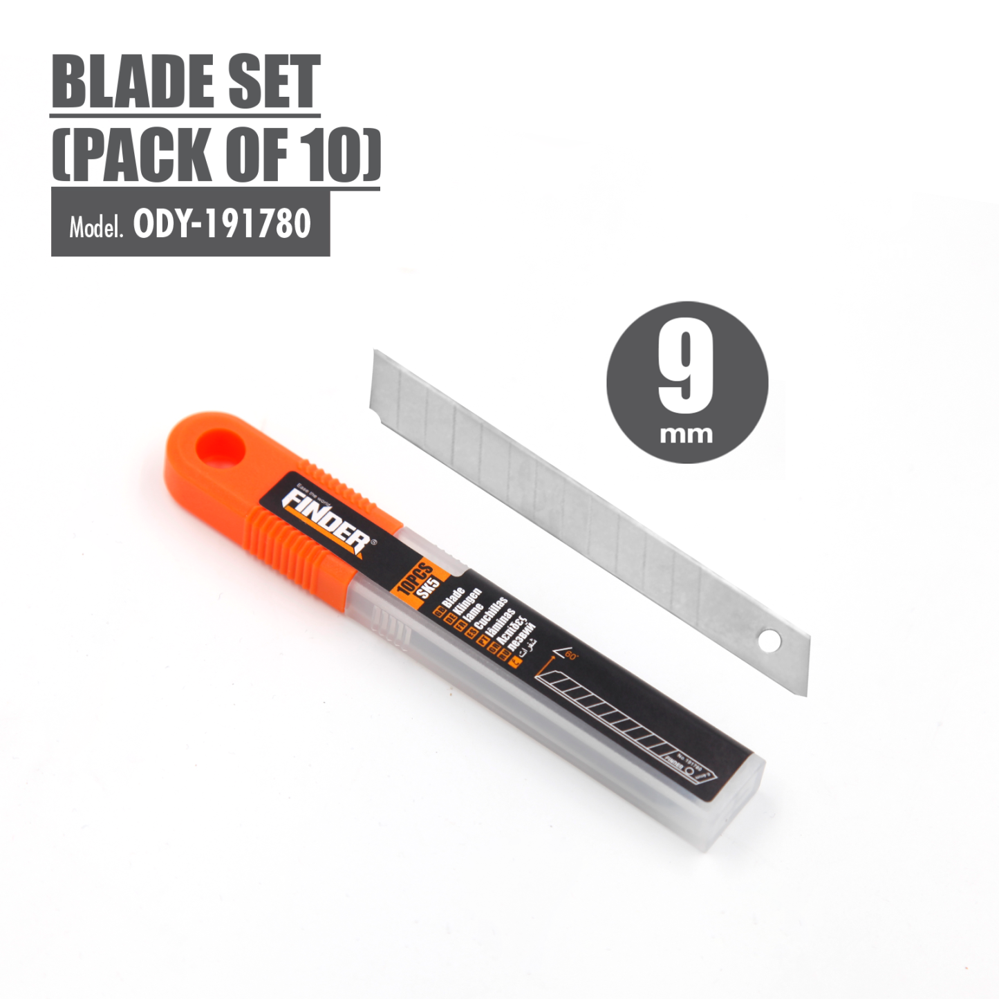 HOUZE - FINDER - Blade Set (Pack of 10) (9mm)