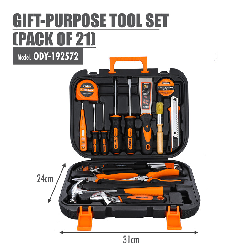FINDER - Gift-Purpose Tool Set (Pack of 21) - HOUZE - The Homeware Superstore
