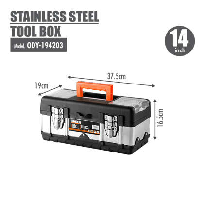 FINDER - Stainless Steel Tool Box (14 Inch)