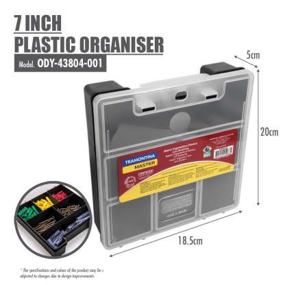 7 Inch Plastic Organiser - HOUZE - The Homeware Superstore